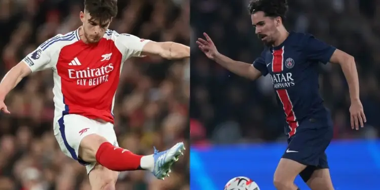 Arsenal vs PSG semifinal Champions League 2025