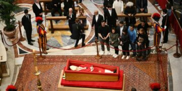 Féretro del Papa Francisco