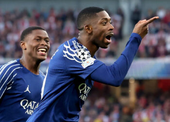 PSG vence 1-0 al Arsenal con gol de Dembélé