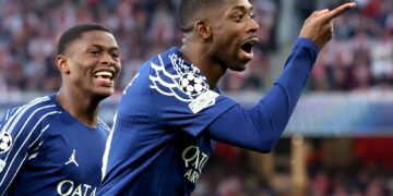 PSG vence 1-0 al Arsenal con gol de Dembélé