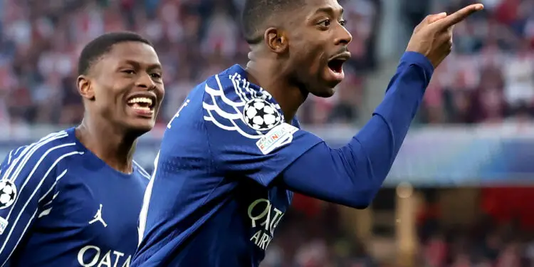 PSG vence 1-0 al Arsenal con gol de Dembélé