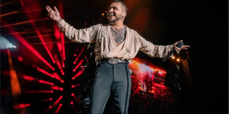 Christian Nodal concierto en Guatemala