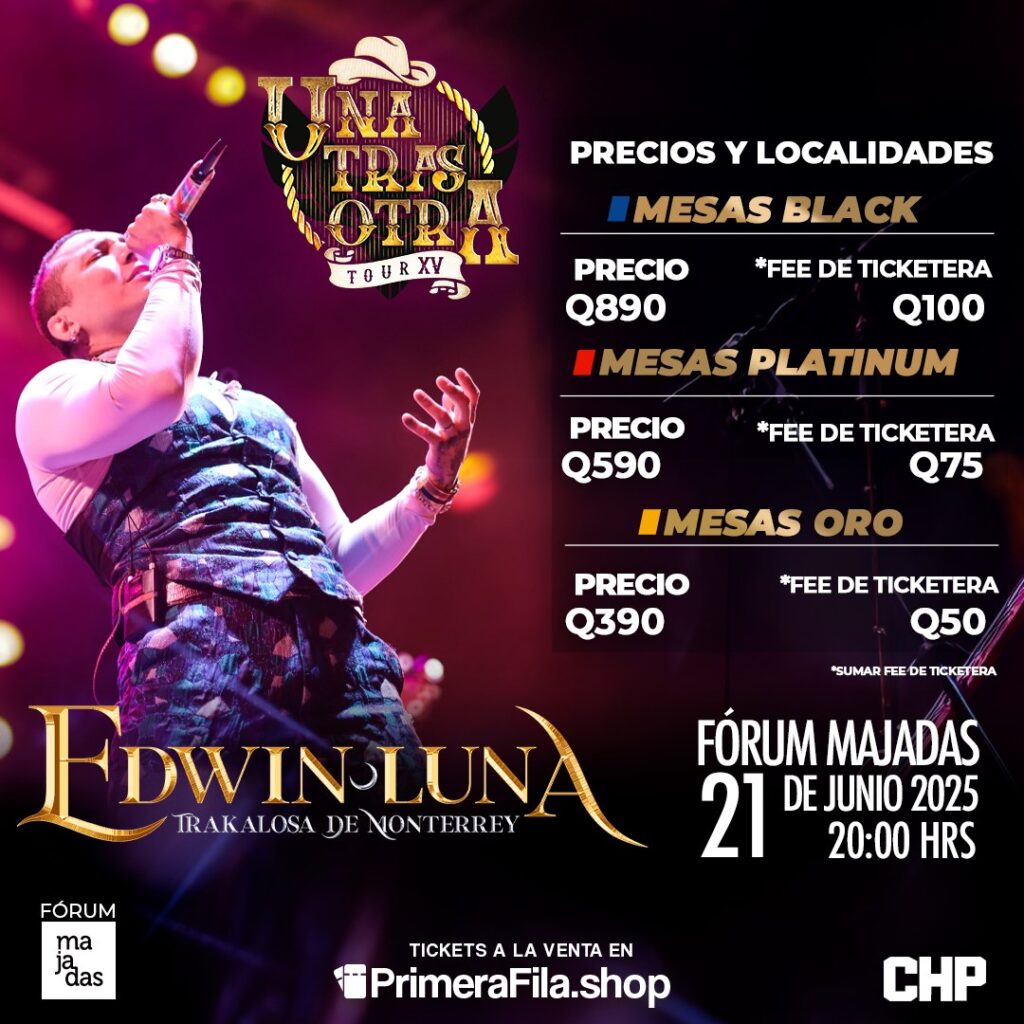Edwin Luna y La Trakalosa de Monterrey en Guatemala