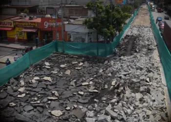 Reparación en Calle Martí