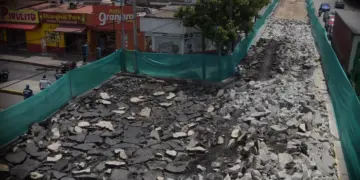 Reparación en Calle Martí