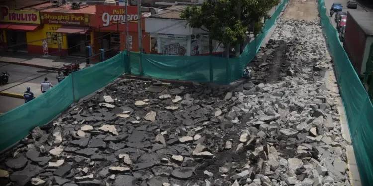 Reparación en Calle Martí