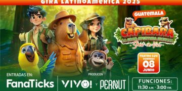 Capibara la Gran Aventura Musical en Guatemala