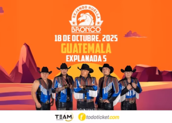 Concierto de Bronco en Guatemala 2025